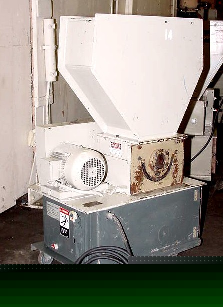5HP plastic granulator, cumberland 8 x 12 3KN