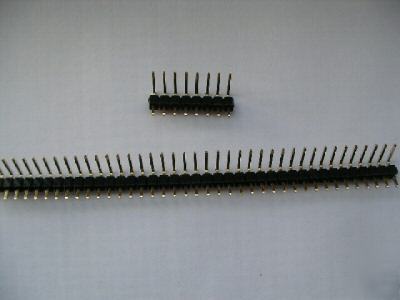 8 pin 2.54 mm right angle single row male header