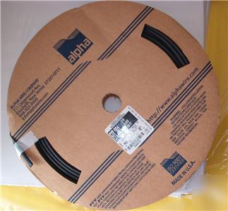 Alpha wire heat shrinkable tubing 3/16 * 100 feet spool