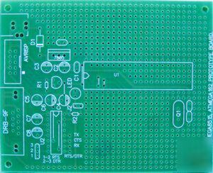 Atmel avr prototype board ATMEGA8515 ATMEGA162