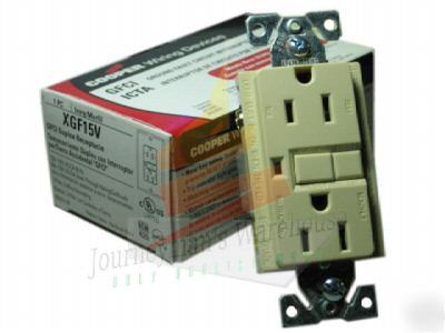 Cooper XGF15V gfci duplex receptacle 