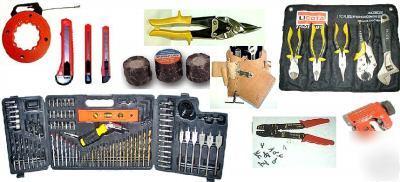 Electrician's tool set- everything u need- freeship