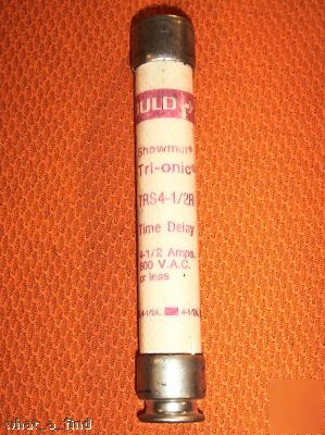 Gould shawmut trs-4-1/2-r tri-onic fuse TRS41/2R lnc