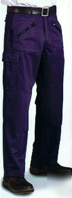 Mens portwest action trousers work wear uniform 30R 