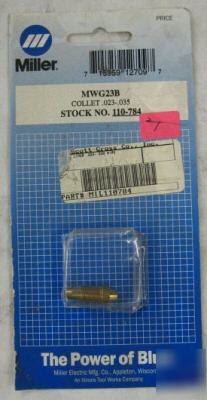 Miller 110784 collet, liner .023-.035 wire