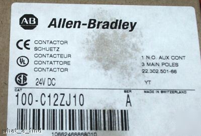 New allen bradley 100-C12ZJ10 contactor 100C12ZJ10 