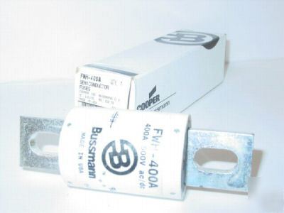 New bussmann fwh-400A high speed stud mount fuse - 