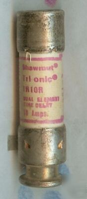 New gould shawmut tr 15 r 15 amp 250 v time delay fuse