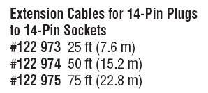 New miller 122974 extension cable 50FT - 