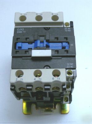 New - motor starter contactor - up to 22 hp 3 phase
