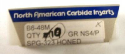 North american carbide inserts B6-48M57