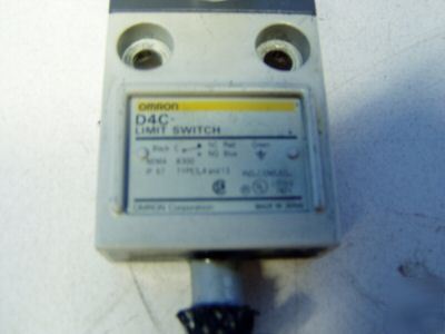 Omron limit switch m/n: D4C-1620 - used