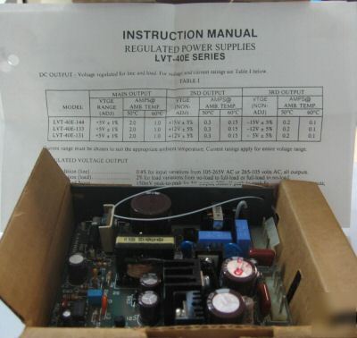 P/n LVT40E133 ; regulated power supply