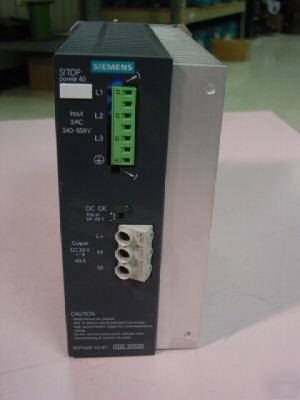 Siemens power supply - model # 1P6EP14371SHO1