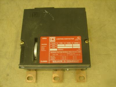 Square d lighting panel contactor 8903-PBW11B 225A 600V