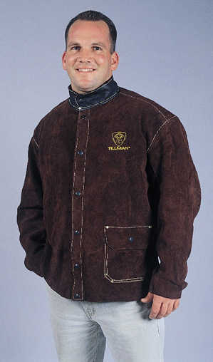 Tillman 2480A-l chocolate brown welding jacket