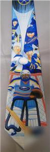 Vintage mens buffalo sabres hockey ahl ralph marlin tie