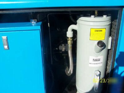 7.5 hp, 1-phase rotary screw air compressor