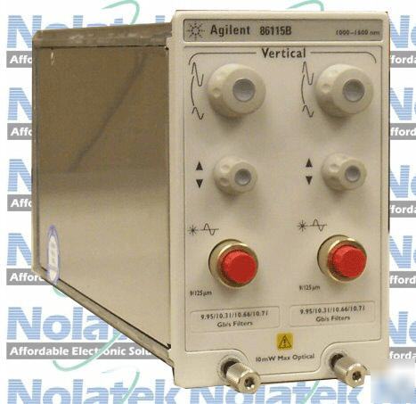 Agilent 86115B dual channel optical module