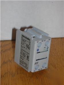 Allen bradley 100-FA20 100FA20 auxiliary contact block