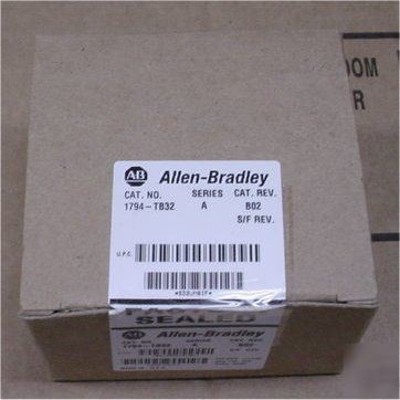 Allen bradley 1794-TB32 series a *nob*