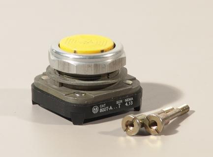 Allen bradley 800T-a pushbutton switch yellow