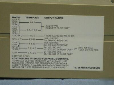 Barber-colman temp controller 6A842 121L-10016-0311