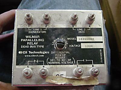 Cii technologies 1810DDBX willmar paralleling relay