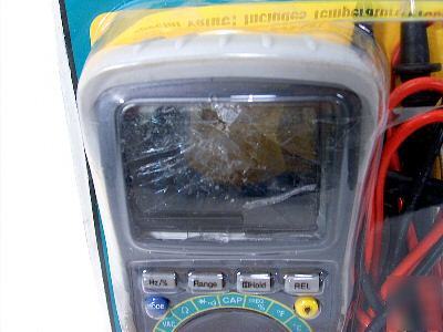 Extech true rms digital multimeter -- repair lcd screen