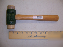 Garland solid-head hammer rawhide face mallet #41001