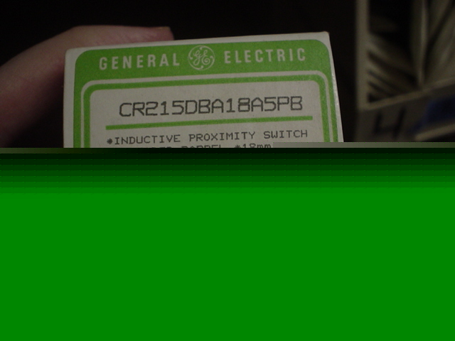 Ge CR215DBA18A5PB inductive prox switch. 18MM