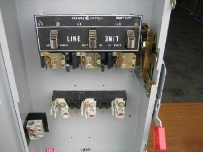 Ge general electric TH4324 disconnect switch 200 amp