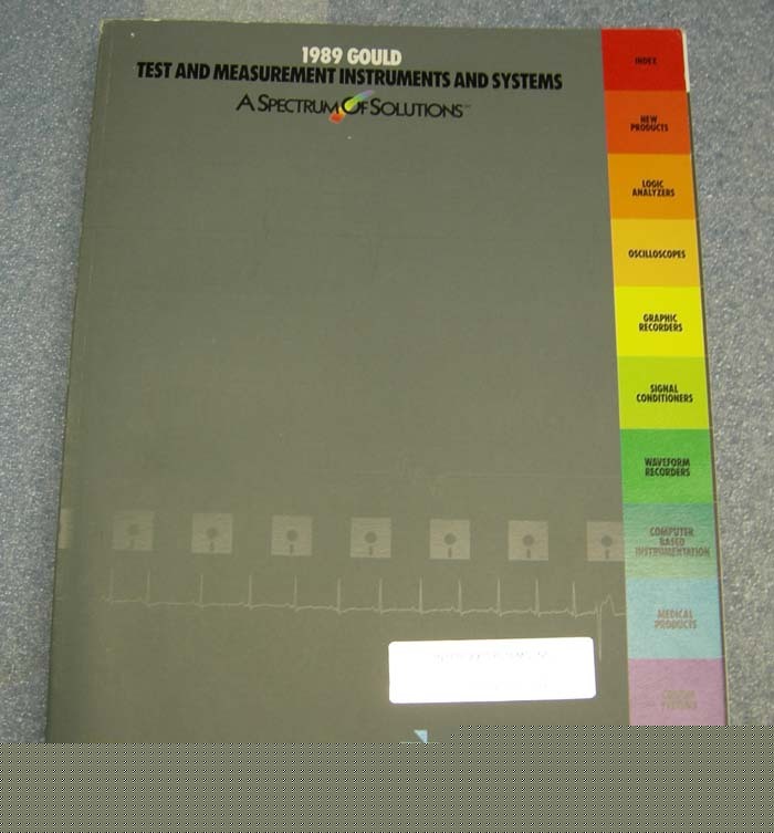 Gould test & measurement catalog 1989