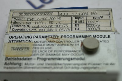 Indramat MOD1/1X084-150 programming module