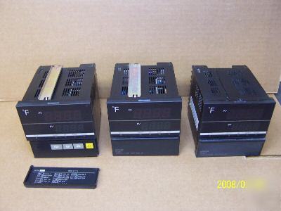 Lot of 3 omron E5AF a f f temp controller E5AFAFF