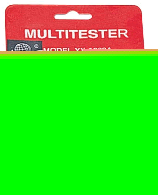 Mini traditional multimeter
