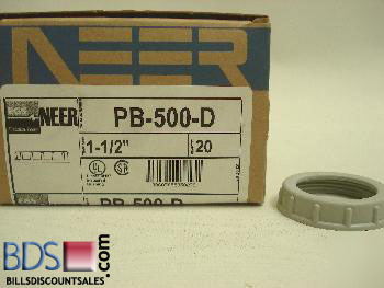 Neer 1-1/2â€ plastic bushing m#pb-500-d