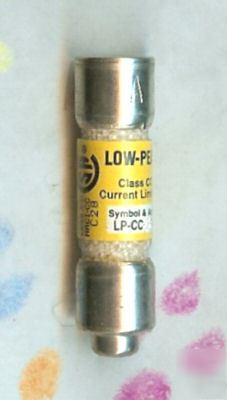 New bussmann low peak lp-cc-1-6/10 fuse lp-cc 1.6 amp 