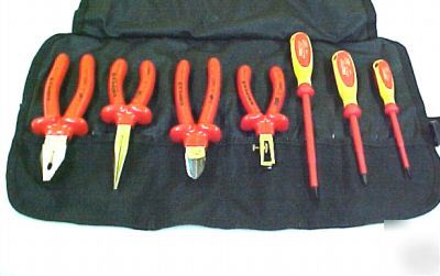 New knipex tools 1000V insulated tool set / pliers, s