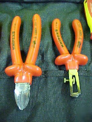 New knipex tools 1000V insulated tool set / pliers, s