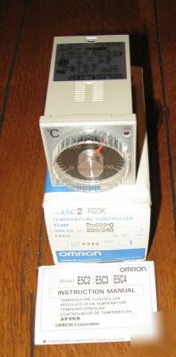 New omron E5C2-R20K temperature controller E5C2 0-600C 