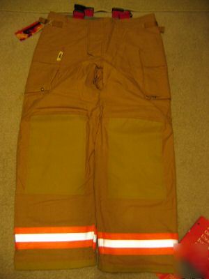 New securitex turn out / bunker gear pants 42X34
