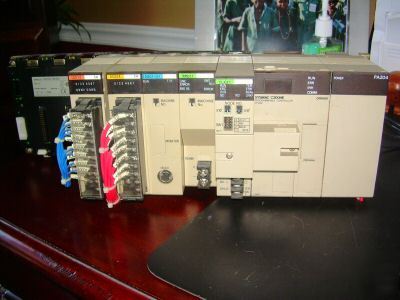 Omron sysmac C200HE, PA204, plc processor