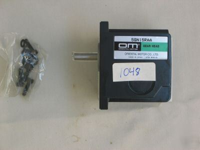 Oriental motor right-angle shaft gearhead 15:1 5GN15RAA