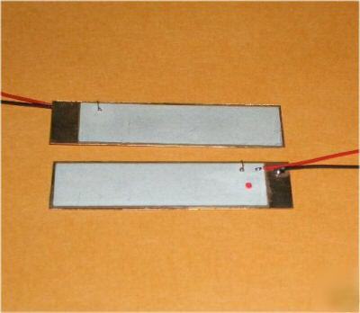 Piezo ceramic bimorph actuator 40X10X0.5MM - 2 pcs