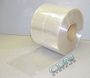 Pvc heat shrink tubing clear film wrap 8