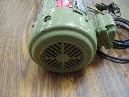 Syncrogear 30.8:1 @1750RPM, 3 ph,3/4 hp reducer w/motor