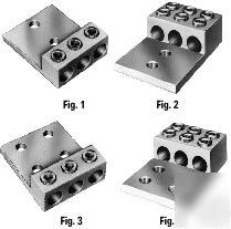 T3A4-2 ilsco electro-tin plated. 3- hole mechanical lug