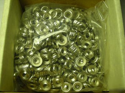 Waldom steel cup washers plated #10 screw size