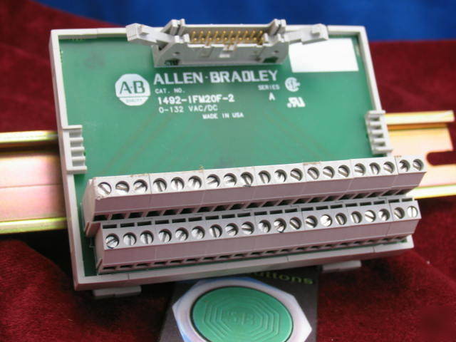 1492-IFM20F-2 /a allen bradley 40 pt ifm terminal block